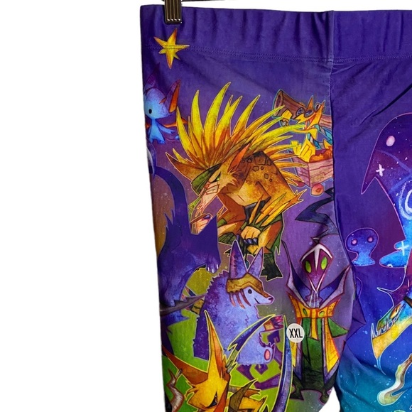 Dota 2 Watercolour Hero Leggings All Over Print Extra Extra Large Plus Size XXL - Picture 7 of 14